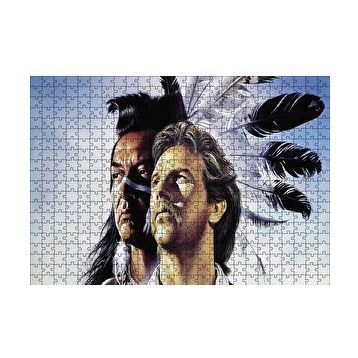 Cakapuzzle Dances with the Wolves 120 Parça Ahşap Puzzle