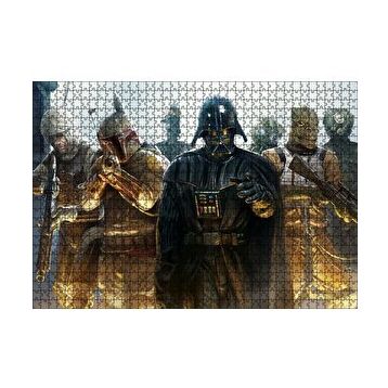 Cakapuzzle Darth Vader ve Ödül Avcıları Puzzle