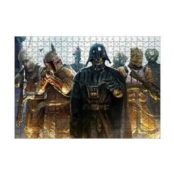 Cakapuzzle Darth Vader ve Ödül Avcıları Puzzle