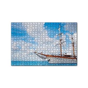 Cakapuzzle Demirleyen Yelkenli Tekne 120 Parça Ahşap Puzzle