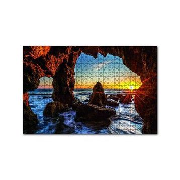 Cakapuzzle Deniz Güneş Mağara 120 Parça Ahşap Puzzle