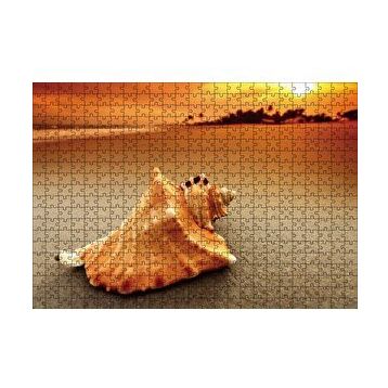 Cakapuzzle Deniz Kabuğu 120 Parça Ahşap Puzzle