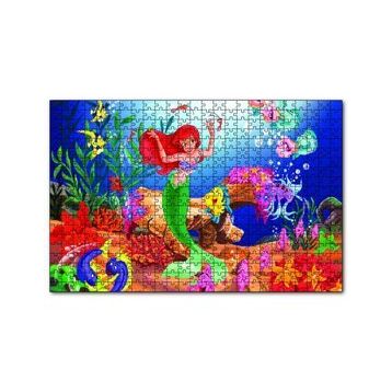 Cakapuzzle Deniz Kızı Prenses 120 Parça Ahşap Puzzle