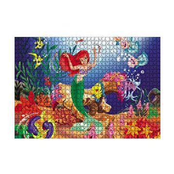 Cakapuzzle Deniz Kızı Prenses 120 Parça Ahşap Puzzle