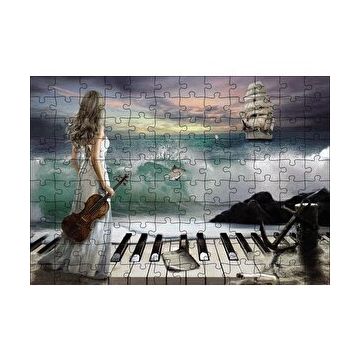 Cakapuzzle Deniz Senfonisi 120 Parça Ahşap Puzzle