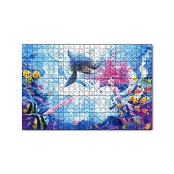 Cakapuzzle Denizaltı Prensesi 120 Parça Ahşap Puzzle