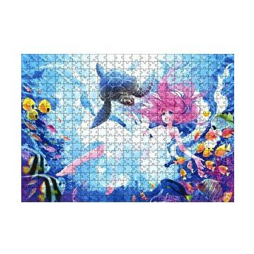 Cakapuzzle Denizaltı Prensesi 120 Parça Ahşap Puzzle