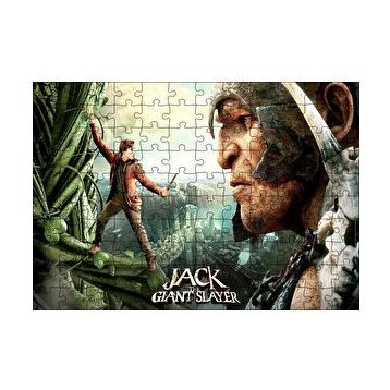 Cakapuzzle Dev Avcısı Jack 120 Parça Ahşap Puzzle