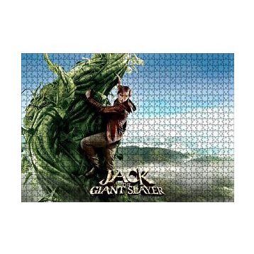 Cakapuzzle Dev Avcısı Jack ve Sarmaşığı 120 Parça Ahşap Puzzle