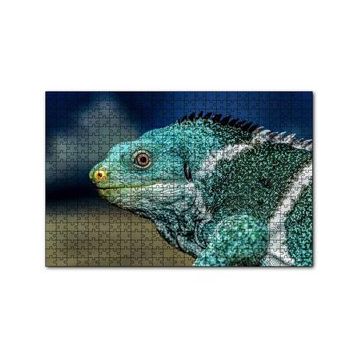 Cakapuzzle Dev Kertenkele 120 Parça Ahşap Puzzle