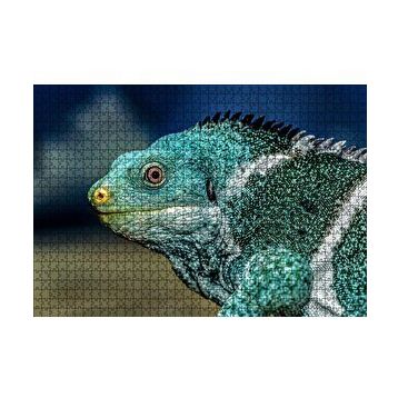 Cakapuzzle Dev Kertenkele 120 Parça Ahşap Puzzle