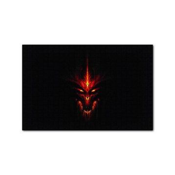 Cakapuzzle Diablo3 Evil 120 Parça Ahşap Puzzle