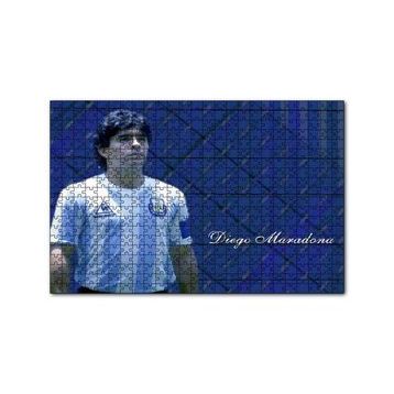 Cakapuzzle Diego Maradona Arjantin Milli Takımı Kaptanı 120 Parça Ahşap Puzzle