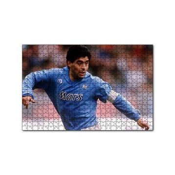 Cakapuzzle Diego Maradona Napoli 1984 120 Parça Ahşap Puzzle