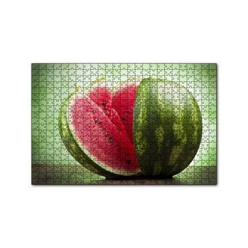 Cakapuzzle Dilimlenmiş Karpuz 120 Parça Ahşap Puzzle