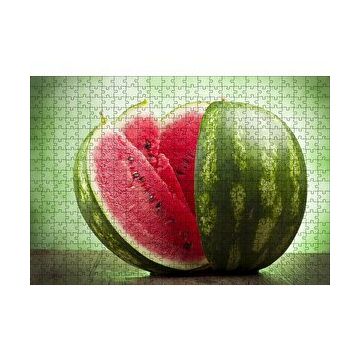 Cakapuzzle Dilimlenmiş Karpuz 120 Parça Ahşap Puzzle