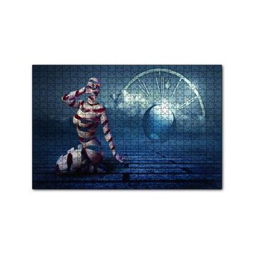 Cakapuzzle Dilimli Kadın Figüri Zaman 120 Parça Ahşap Puzzle