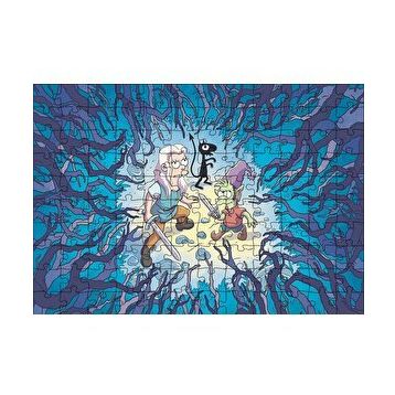 Cakapuzzle Disenchantment Kahramanları 120 Parça Ahşap Puzzle