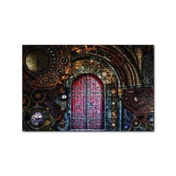 Cakapuzzle Dişliler Piriç Kapı Zaman 120 Parça Ahşap Puzzle