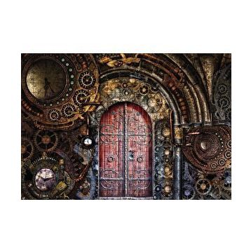 Cakapuzzle Dişliler Piriç Kapı Zaman 120 Parça Ahşap Puzzle