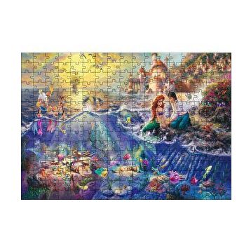 Cakapuzzle Disney Denizkızı ve Arkadaşları 120 Parça Ahşap Puzzle