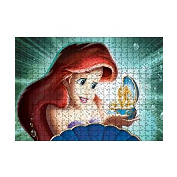 Cakapuzzle Disney Denizkızı ve Müzik Kutusu 120 Parça Ahşap Puzzle