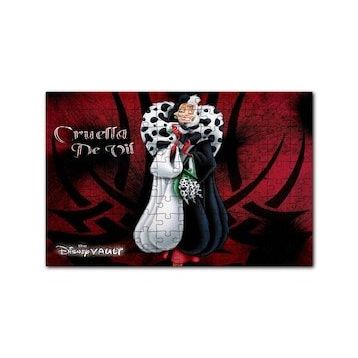 Cakapuzzle Disney Karakteri Cruella De Vil 120 Parça Ahşap Puzzle