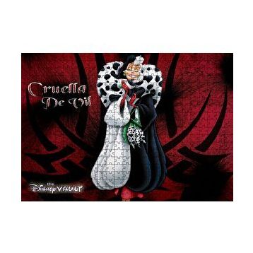 Cakapuzzle Disney Karakteri Cruella De Vil 120 Parça Ahşap Puzzle