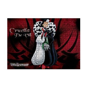 Cakapuzzle Disney Karakteri Cruella De Vil 120 Parça Ahşap Puzzle