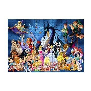 Cakapuzzle Disney Masal Kahramanları Bir Arada 120 Parça Ahşap Puzzle