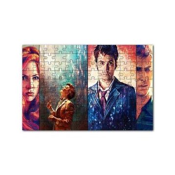 Cakapuzzle Doctor Who 11 Doktor 120 Parça Ahşap Puzzle
