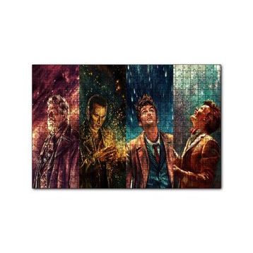Cakapuzzle Doctor Who Karakterler 120 Parça Ahşap Puzzle