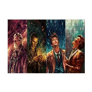 Cakapuzzle Doctor Who Karakterler 120 Parça Ahşap Puzzle