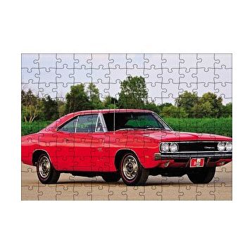 Cakapuzzle Dodge Charger 500 Otomobil Görsel 120 Parça Ahşap Puzzle