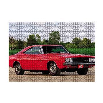 Cakapuzzle Dodge Charger 500 Otomobil Görsel 120 Parça Ahşap Puzzle