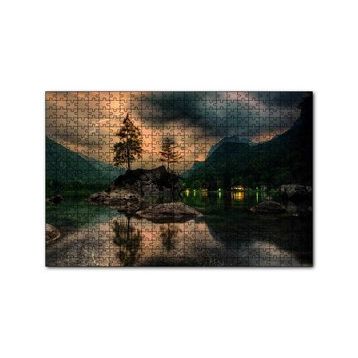 Cakapuzzle Doğa Yağmur Hazırlığı Akşam 120 Parça Ahşap Puzzle