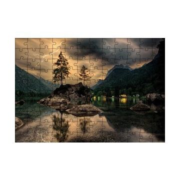 Cakapuzzle Doğa Yağmur Hazırlığı Akşam 120 Parça Ahşap Puzzle