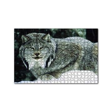 Cakapuzzle Doğada Kanada Vaşağı 120 Parça Ahşap Puzzle