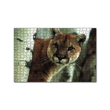 Cakapuzzle Doğadaki Puma 120 Parça Ahşap Puzzle