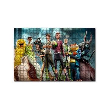 Cakapuzzle Doğal Kahramanlar 120 Parça Ahşap Puzzle