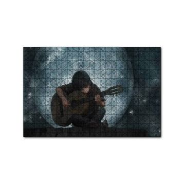 Cakapuzzle Dolunay Çocuk Klasik Gitar 120 Parça Ahşap Puzzle