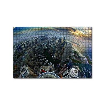Cakapuzzle Dubai Kuş Bakışı 120 Parça Ahşap Puzzle