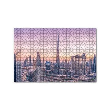 Cakapuzzle Dubai Şehir Merkezi Manzarası 120 Parça Ahşap Puzzle
