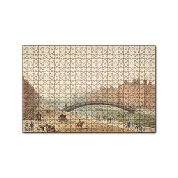 Cakapuzzle Dublin Hapeni Köprüsü 120 Parça Ahşap Puzzle
