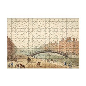 Cakapuzzle Dublin Hapeni Köprüsü 120 Parça Ahşap Puzzle