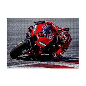 Cakapuzzle Ducati Corse Moto GP Danilo Petrucci 120 Parça Ahşap Puzzle