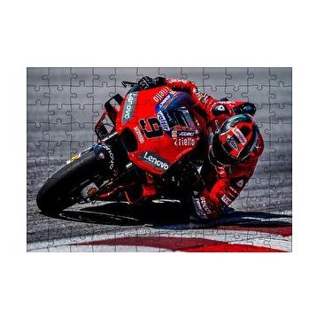 Cakapuzzle Ducati Corse Moto GP Danilo Petrucci 120 Parça Ahşap Puzzle