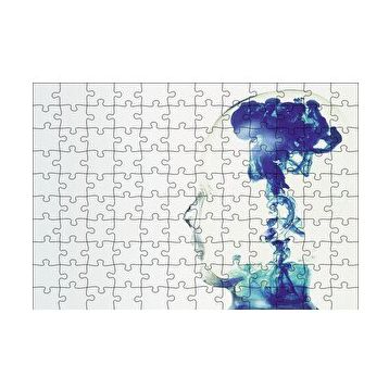 Cakapuzzle Dumanlı Kafa Profili 120 Parça Ahşap Puzzle