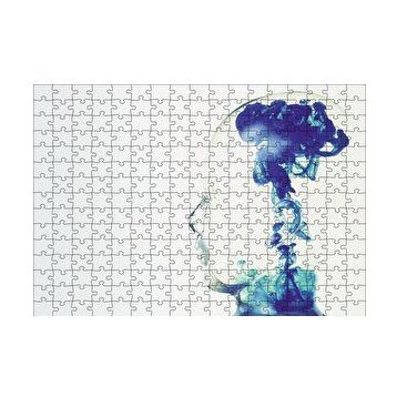 Cakapuzzle Dumanlı Kafa Profili 120 Parça Ahşap Puzzle