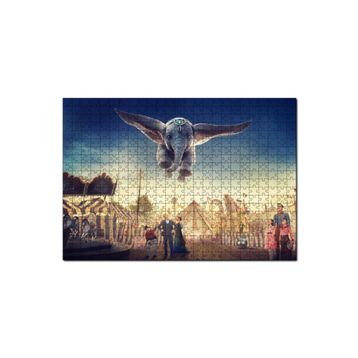Cakapuzzle Dumbo Uçan Fil 120 Parça Ahşap Puzzle